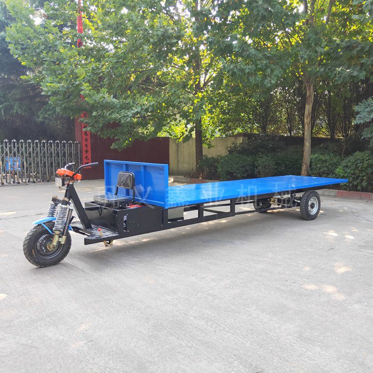 加長8米材料搬運(yùn)電動(dòng)平板車解決了用戶轉(zhuǎn)運(yùn)難題